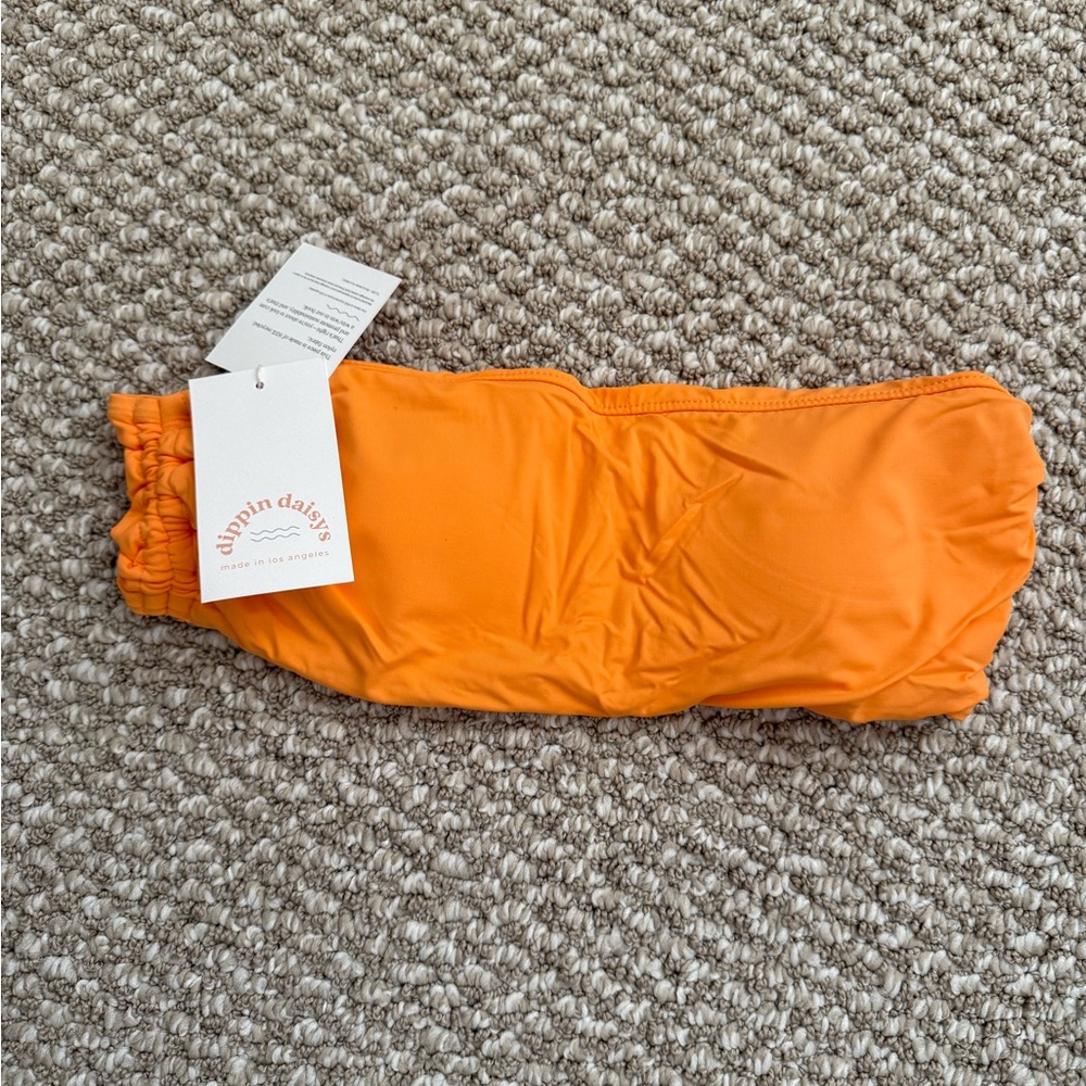 Dayin Daisy Orange Bikini Top